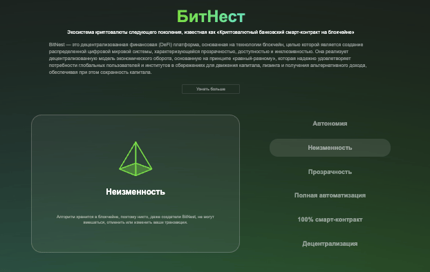 информация о BitNest