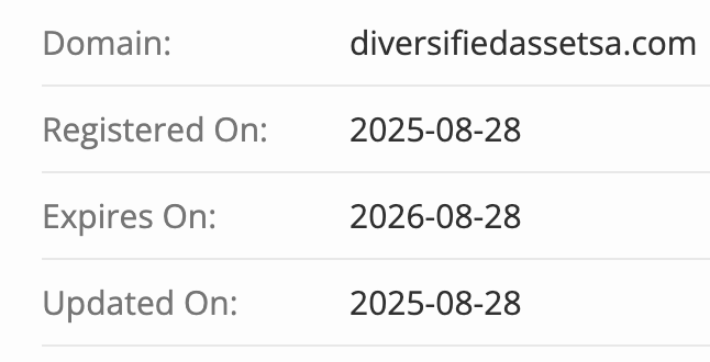 Diversified Asset Management домен