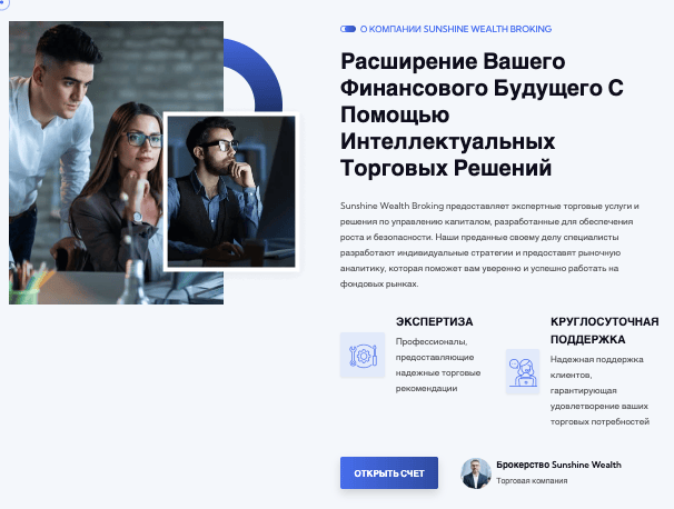 информация о брокере Sunshine Wealth Broking