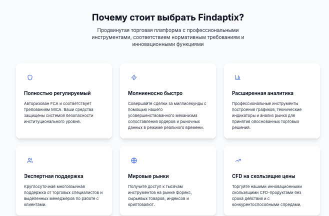 информация о Findaptix