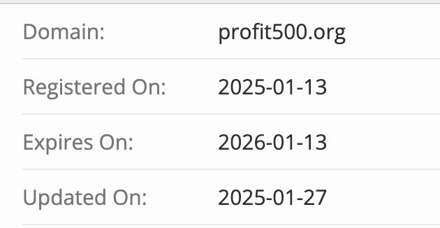 MY.PROFIT500.ORG домен