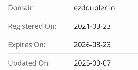 Ezdoubler проверка домена