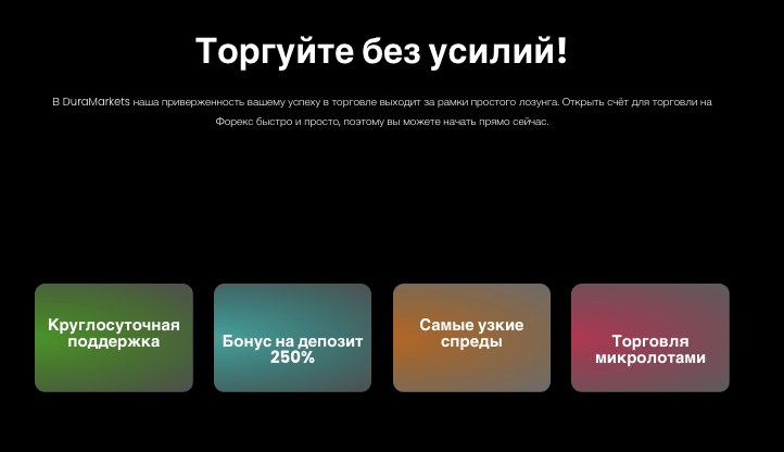 инфо о проекте DuraMarkets Ltd