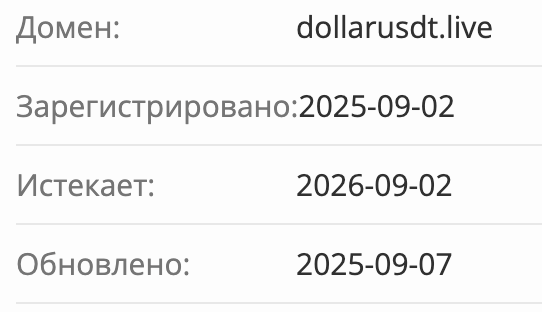 домен Dollar Usdt