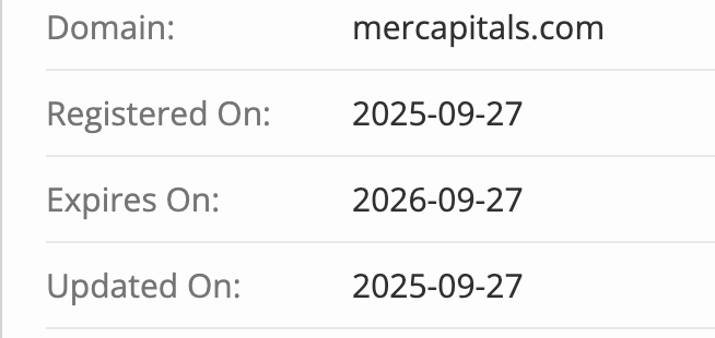 Mer Capitals домен
