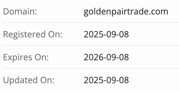 GoldenPairTrade домен