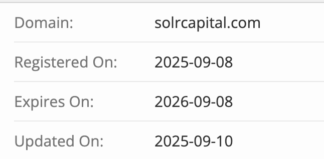 SolrCapital домен