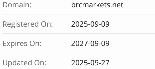 домен BRCMarkets