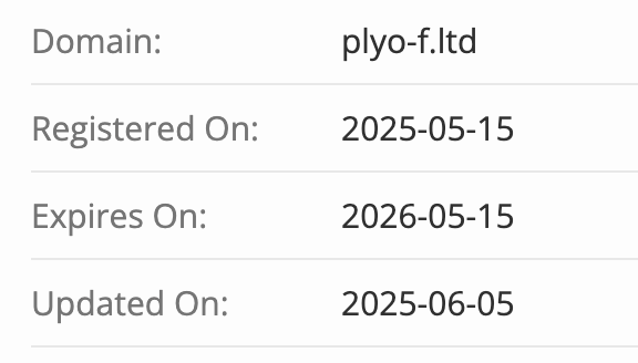 проверка домена Plyofox
