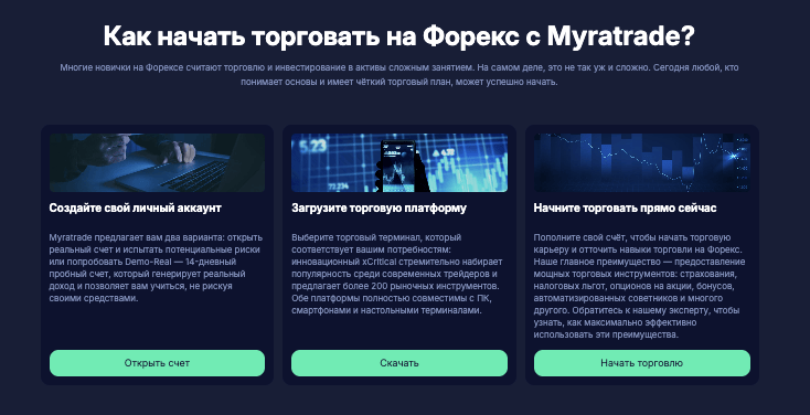 инфо о Myratrade