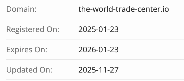 World Trade Center домен