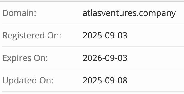 Atlas‑Venture домен
