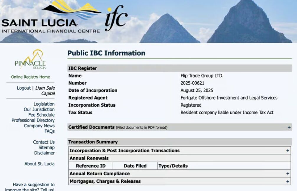 FlipTrade Group Limited проверка