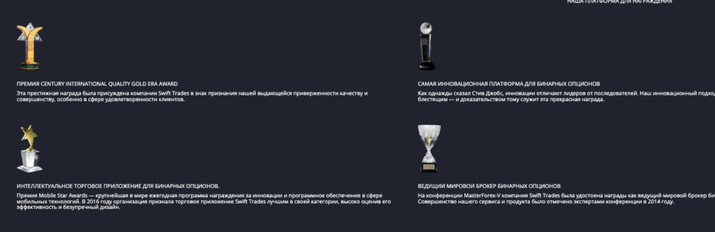 информация о Swift Trades