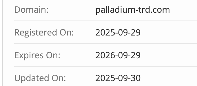 домен Palladium Trade
