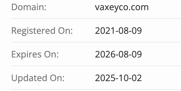 домен Vaxeyco