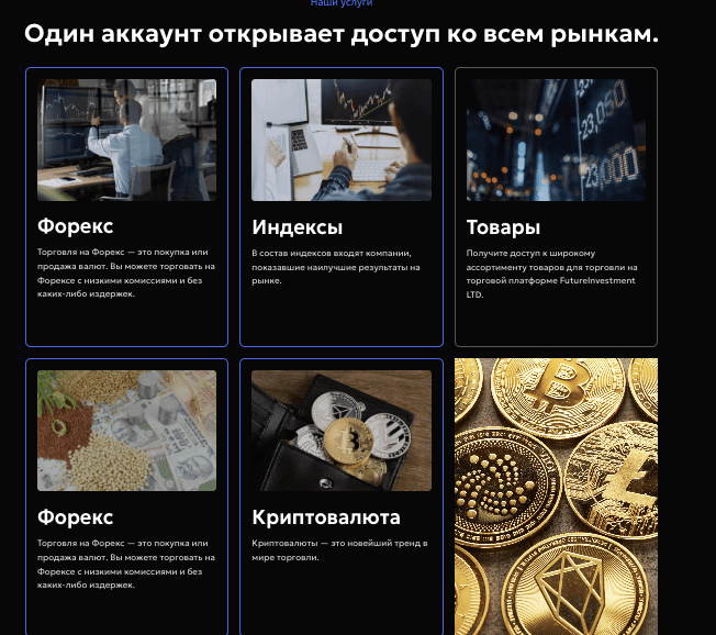 информация о FutureInvestment LTD