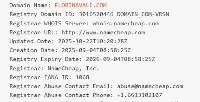 домен FlorinaVale